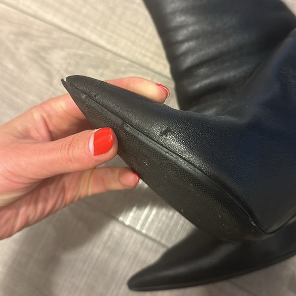 YSL black boot heels - Picture 4 of 7